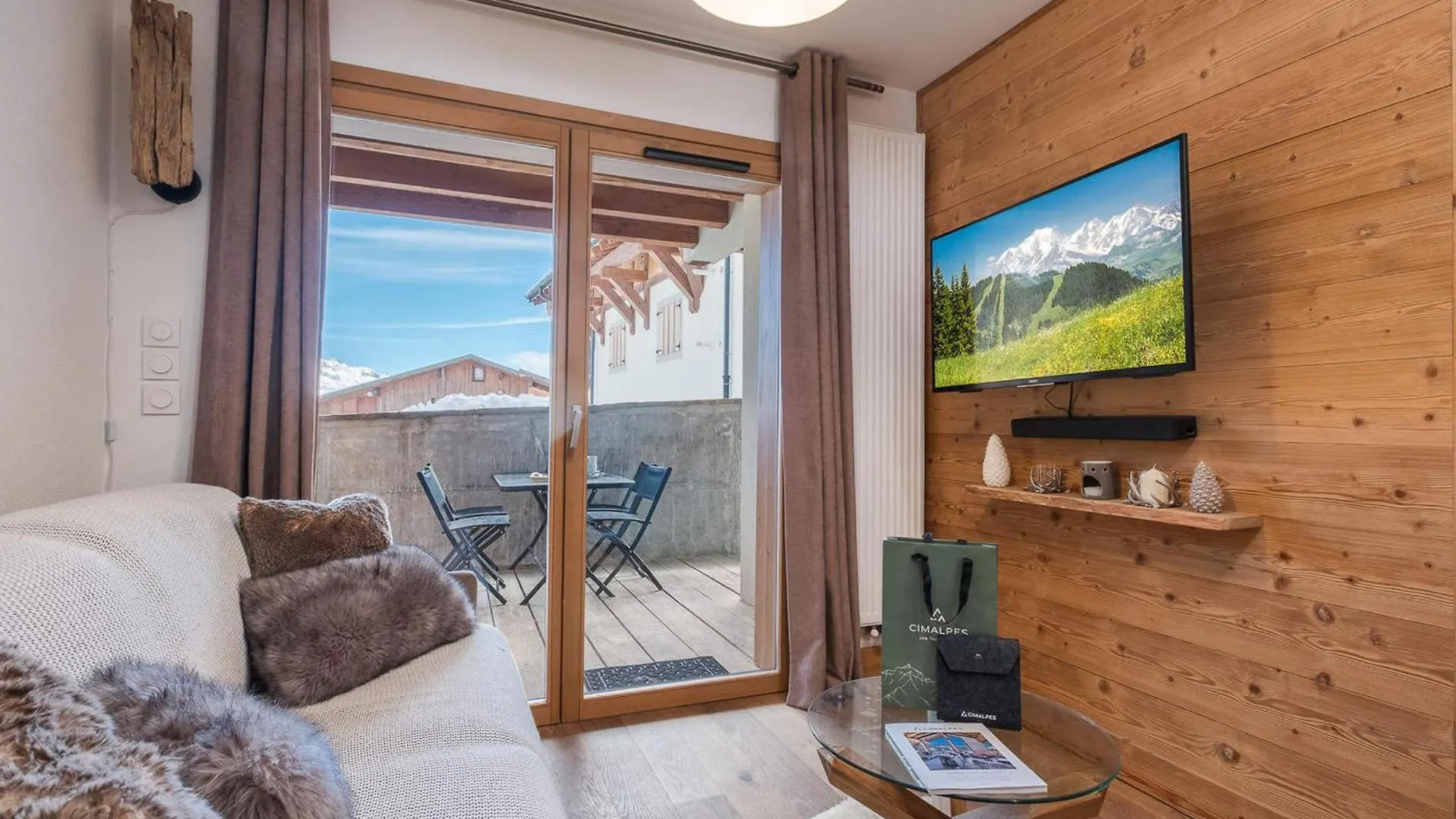 アパート Appartement Charmant 4 Pers, Piste Proche, Parking, Les Saisies - Fr-1-809-13