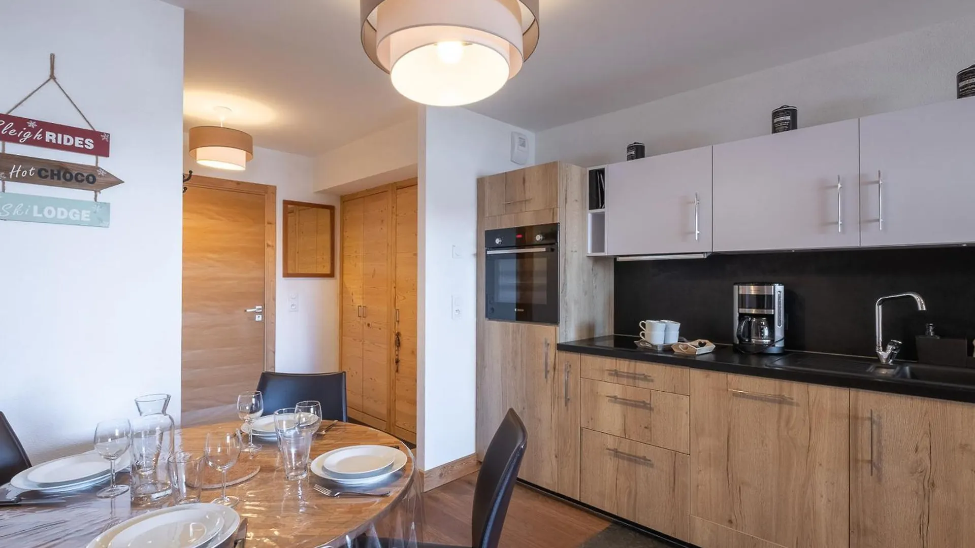 アパート Appartement Charmant 4 Pers, Piste Proche, Parking, Les Saisies - Fr-1-809-13 フランス